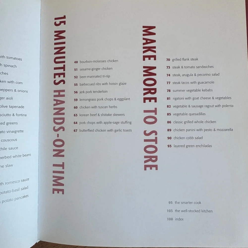 Williams-Sonoma Grilling Food Made Fast‎ Cookbook BBQ Recipes